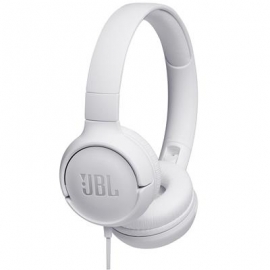 JBL Tune 500, valge - Kõrvapealsed kõrvaklapid