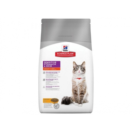 HILLS KASSI TÄISSÖÖT SENSIT.STOMACH/SKIN KANA 2x1,5kg