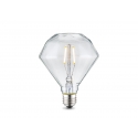 LED lamp DIAMOND klaar, D11,2xH13,4 cm, 2W, E27, 2500K