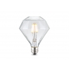 LED lamp DIAMOND klaar, D9,5xH13,5 cm, 4W, E27, 3000K