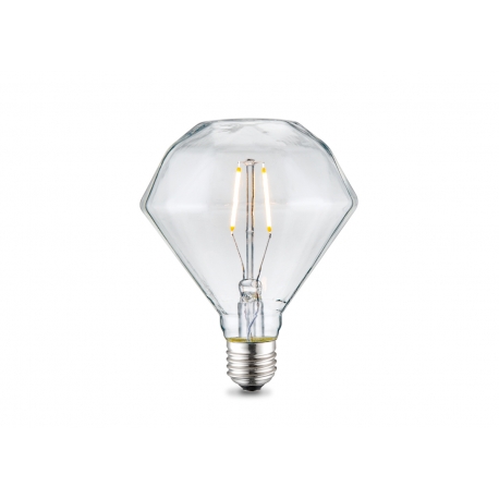 LED lamp DIAMOND klaar, D11,2xH13,4 cm, 4W, E27, 2700K