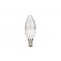 LED lamp CANDLE valge, D4xH10 cm, 5,7W, E14, 2700K, reguleeritav