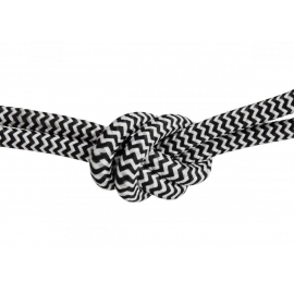 Tekstiilkaabel FABRIC must / valge, D0,6x300 cm