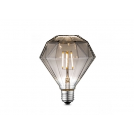 LED lamp DIAMOND suitshall, D11,2xH13,4 cm, 6W, E27, 2700K