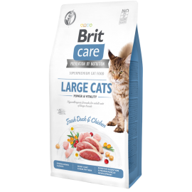 Brit Care Cat Grain-Free Large Cats Power Vitality kassitoit 7kg