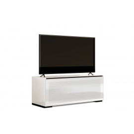 Tv-alus GENOVA valge läige, 125x45xH50 cm