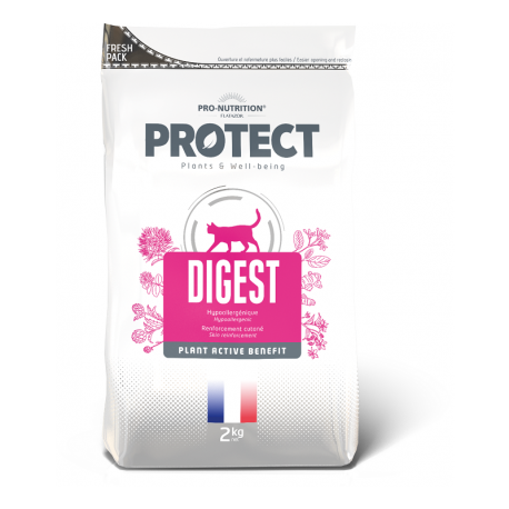 Pro-Nutrition Protect Cat Digest Seede- või nahaprobleemidega kassidele 4kg