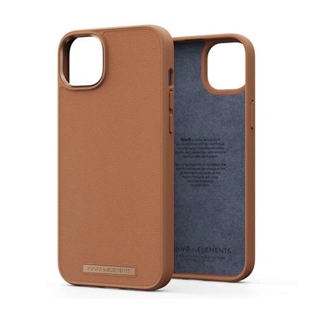 Njord byElements Genuine Leather, iPhone 14 Plus, pruun - Nahkümbris