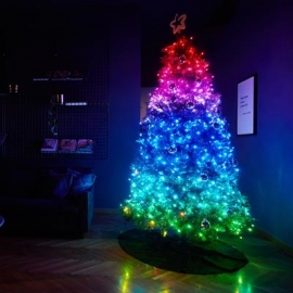 Twinkly 100 RGB LED String (Gen II), IP44, 8 m, must - Nutikad jõulutuled