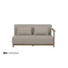 Diivan Apple Bee ST.LUCIA tiik / beež, 158x82xH61 cm, vasak