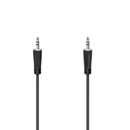 Hama Audio Cable, 3.5mm - 3.5mm, 3 m, must - Kaabel