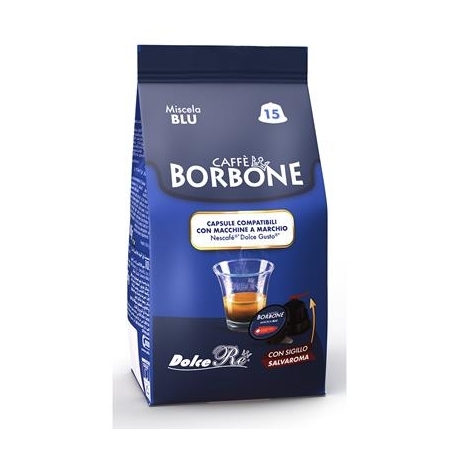 Borbone Dolce Gusto Blue Blend, 15 tk - Kohvikapslid