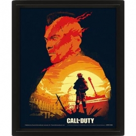 Pyramid International Framed 3D Effect Poster Call of Duty - Poster