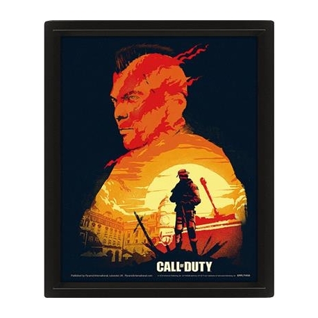 Pyramid International Framed 3D Effect Poster Call of Duty - Poster