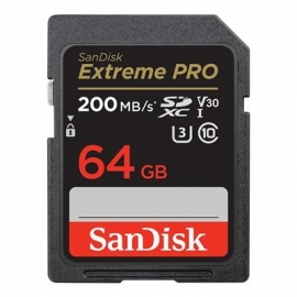 SanDisk Extreme Pro, UHS-I, SDXC, 64 GB - Mälukaart