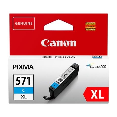 TIndikassett Canon CLI-571XL (tsüaan)