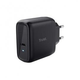 Trust Maxo, 65W, USB-C, must - Vooluadapter