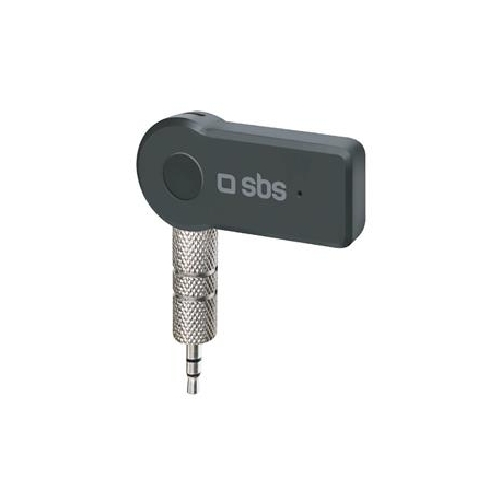SBS Wireless receiver, 3,5 mm, Bluetooth, must - Juhtmevaba vastuvõtja