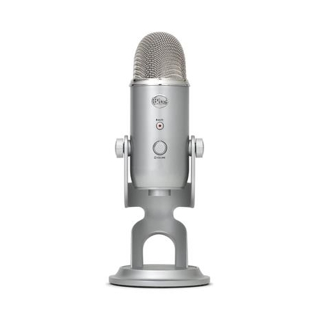 Blue Yeti, USB, hõbedane - Mikrofon