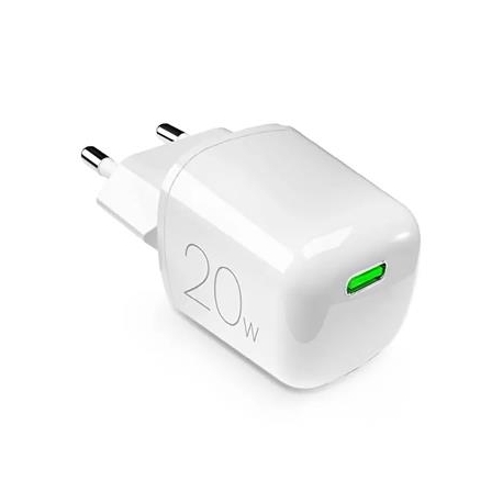 Puro MiniPro, USB-C, 20 W, valge - Vooluadapter
