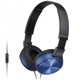Sony ZX310, sinine - Kõrvapealsed kõrvaklapid