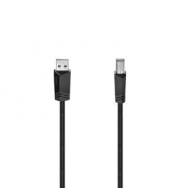 Hama USB Cable, USB-A, USB-B, 5 m, must - USB kaabel