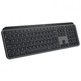 Logitech MX Keys S, SWE, must - Juhtmevaba klaviatuur