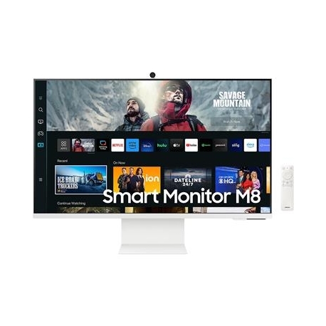 Samsung Smart M801, 27", UHD, LED VA, USB-C, valge - Monitor