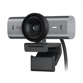Logitech MX Brio, 4K, USB-C, must - Veebikaamera