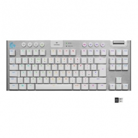 Logitech G915 TKL Tactile, SWE, valge - Mehaaniline klaviatuur