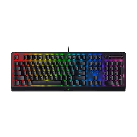 Razer BlackWidow V4 X, Green Switch, mehaaniline, SWE, must - Klaviatuur