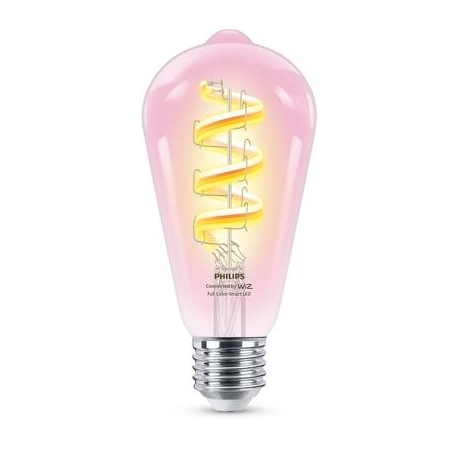 Philips WiZ LED Smart Bulb, 40 W, E27, RGB - Nutivalgusti