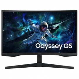 Samsung Odyssey G5 G55C, 27'', QHD 165 Hz, LED VA, nõgus, must - Monitor