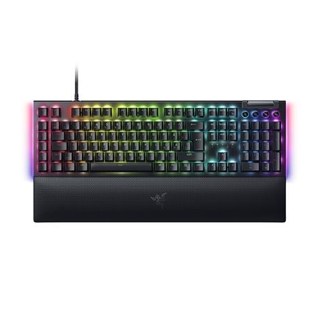 Razer BlackWidow V4, Green Switch, mehaaniline, SWE, must - Klaviatuur