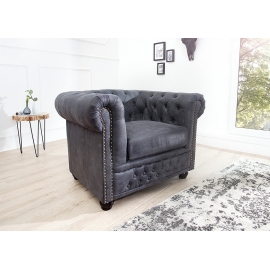 Tugitool CHESTERFIELD antiikhall, 105x85xH70 cm