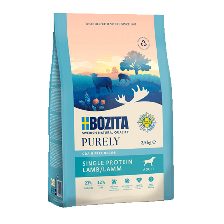 Bozita Purely Adult Grain Free Lamb koeratoit 11kg