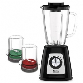 Tefal Blendforce 2 Glass, 800 W, 1.25 L, must - Blender + jahvataja ja hakkija