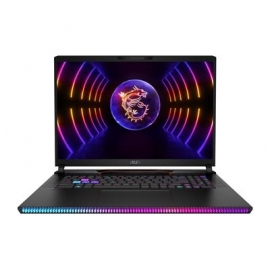 MSI Raider GE78 HX, 17'', QHD, 240 Hz, i9, 32 GB, 2 TB, RTX 4080, W11P, ENG, must - Sülearvuti