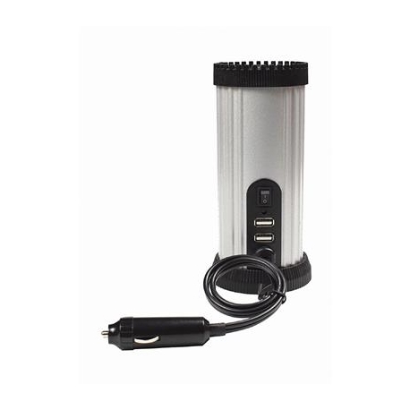 Gembird 12V - 150 W + 2x USB pesa - Inverter