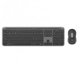 Logitech Signature Slim Combo MK950, US, must - Juhtmevaba desktop