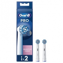 Braun Oral-B Sensitive Clean Pro, 2 tk, valge - Varuharjad