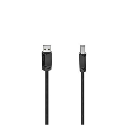 Hama USB Cable, USB-A, USB-B, 5 m, must - USB kaabel