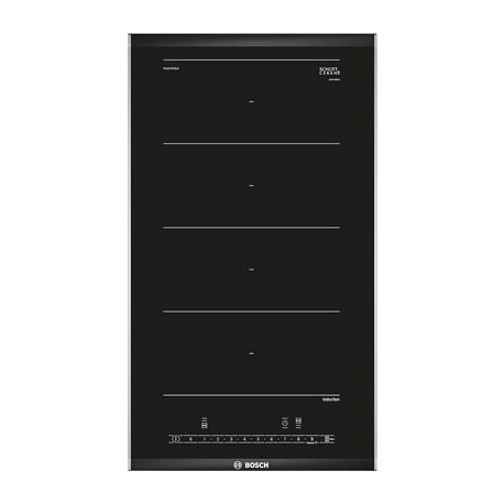 Bosch seeria 6, laius 30,6 cm, terasraamiga, must - Integreeritav induktsioonpliidiplaat