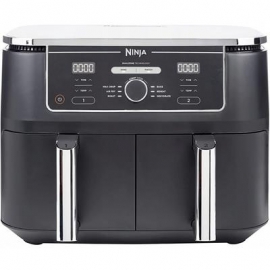 Ninja Foodi MAX Dual Zone, 9.5 L, 2470 W, must - Kuumaõhufritüür