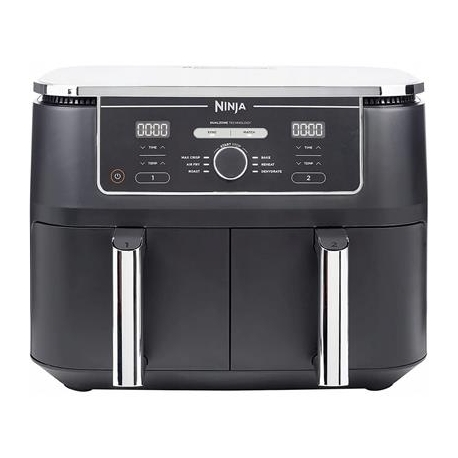 Ninja Foodi MAX Dual Zone, 9.5 L, 2470 W, must - Kuumaõhufritüür