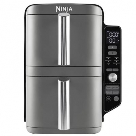 Ninja Double Stack XL 9.5L, 2470 W, hall - Kuumaõhufritüür