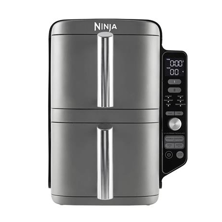 Ninja Double Stack XL 9.5L, 2470 W, hall - Kuumaõhufritüür