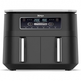 Ninja Foodi Dual Zone, 7,6 L, 2400 W, must - Kuumaõhufritüür