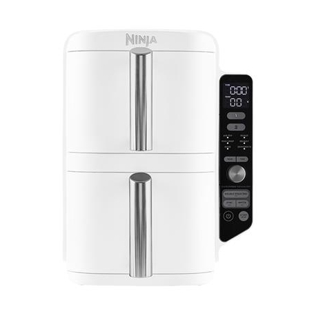 Ninja Double Stack XL 9.5L, 2470 W, valge - Kuumaõhufritüür