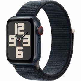 Apple Watch SE 2, GPS + Cellular, Sport Loop, 44 mm, tumehall - Nutikell